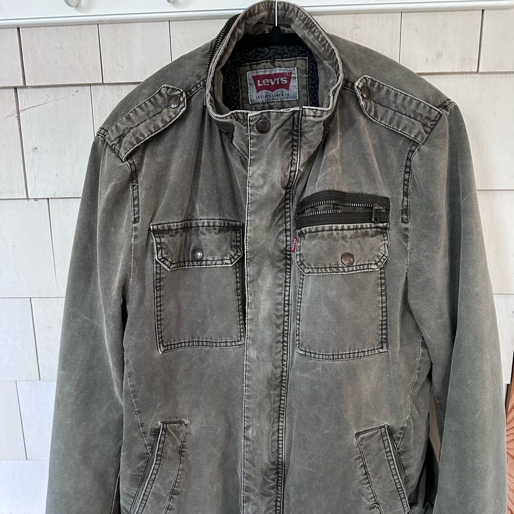 Levi's Gray Utility Jacket